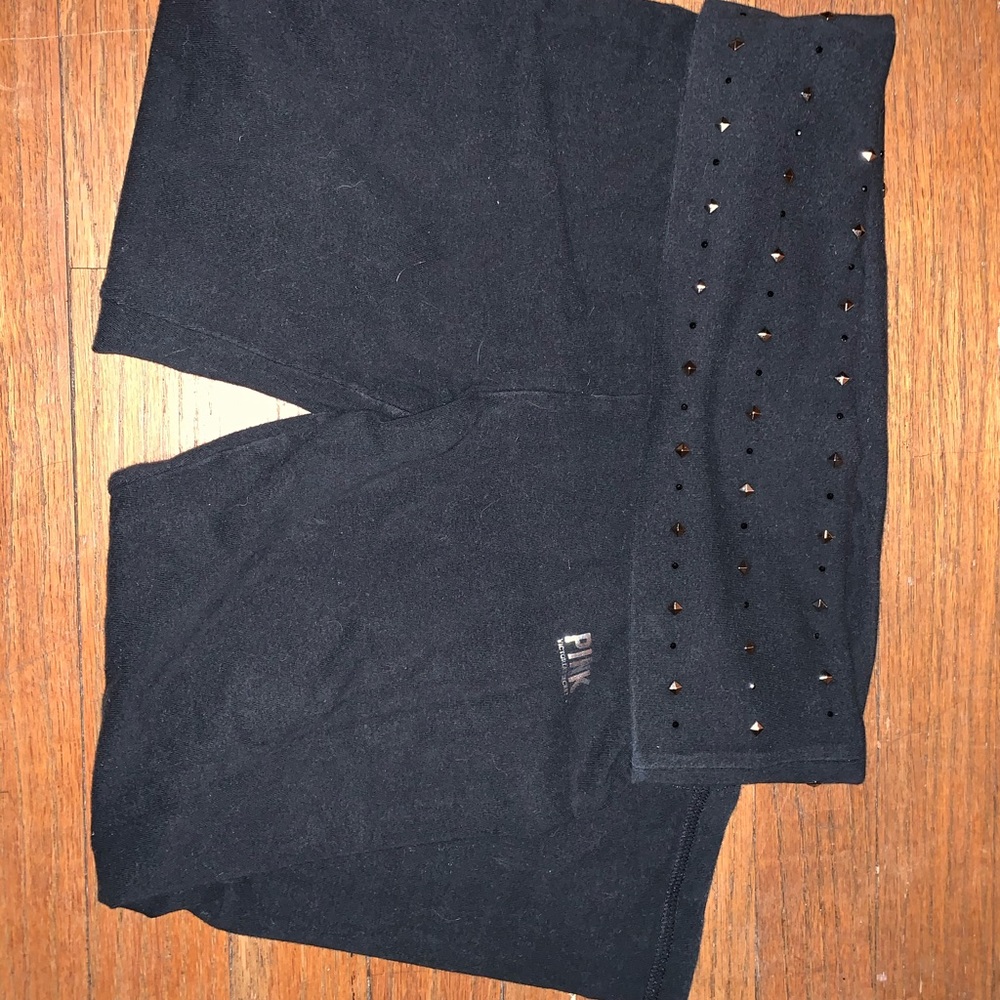 PINK Cropped Yoga Pants